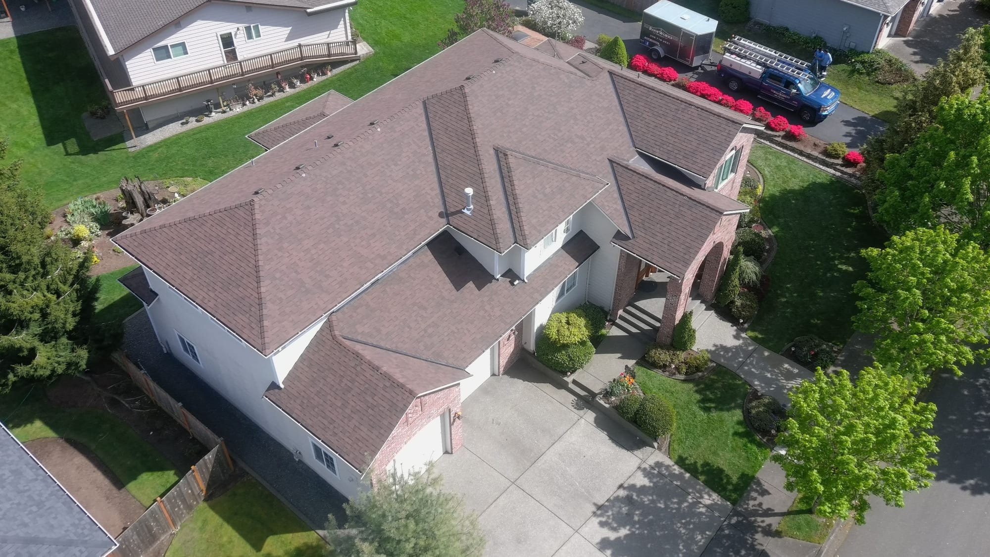 Asphalt roofing photo 5