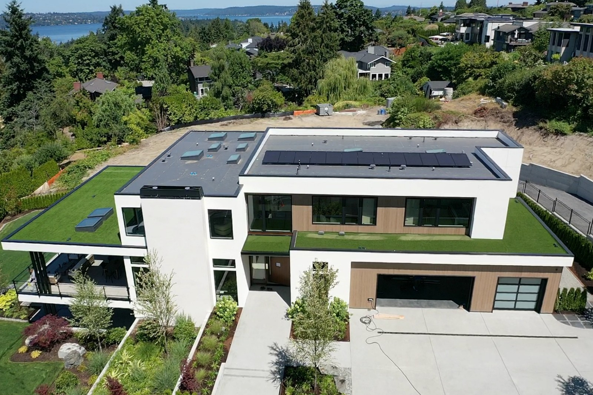 PVC flat roofing photo 1