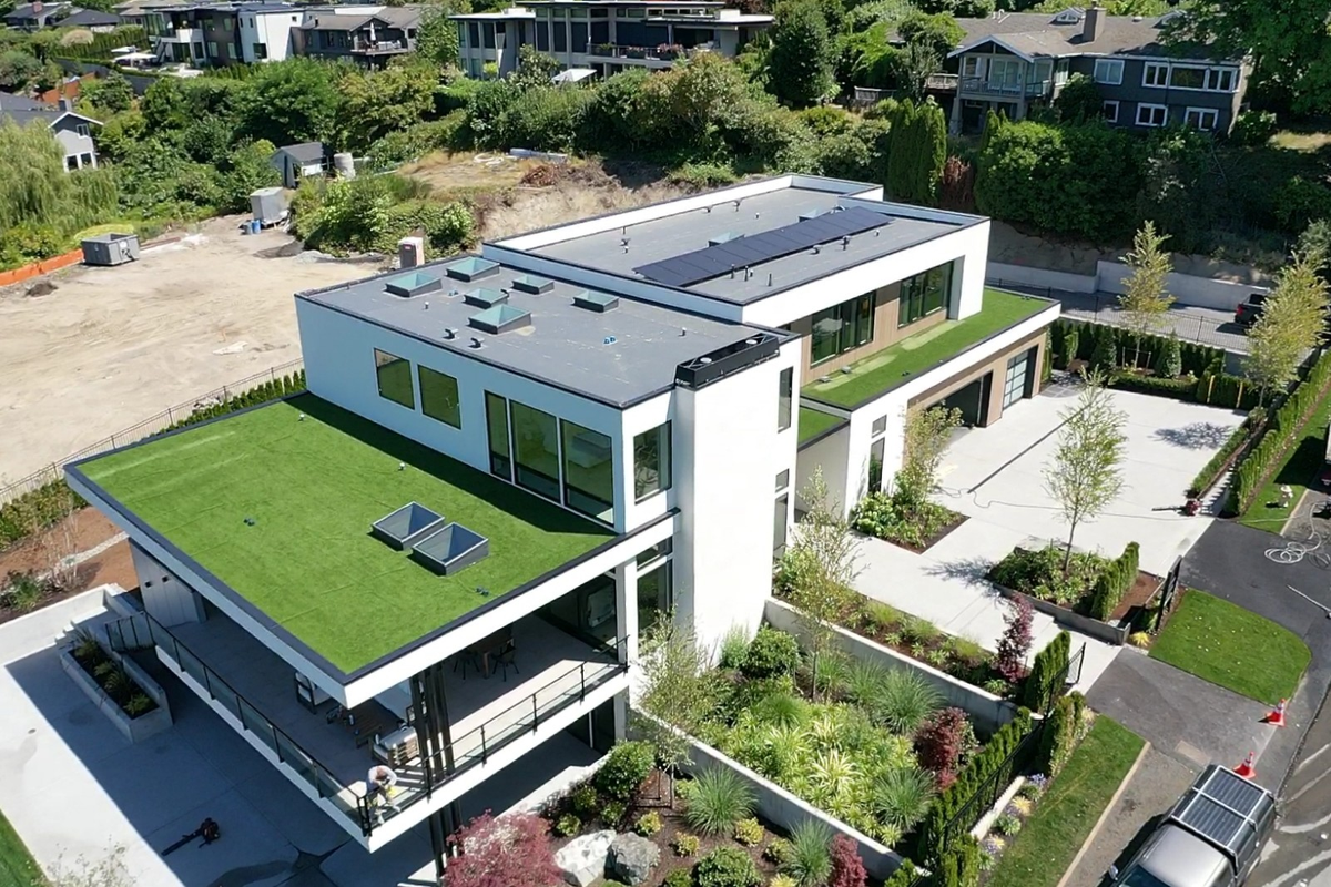 PVC flat roofing photo 2